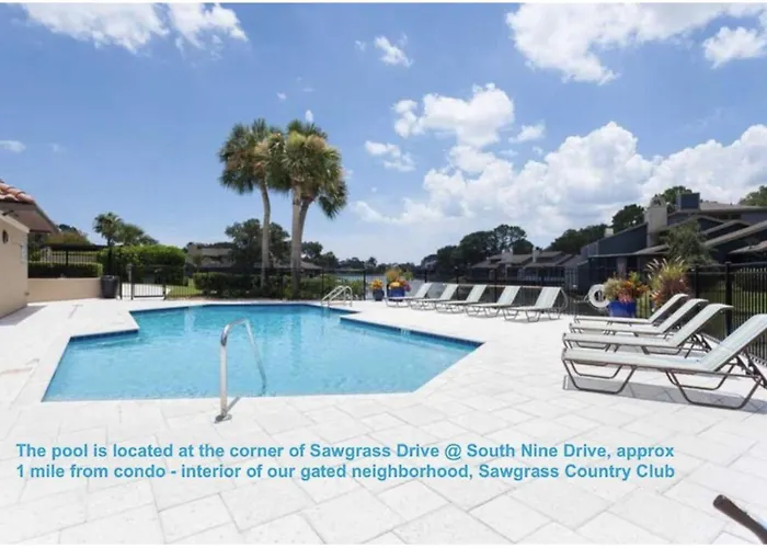 Sawgrass Beach Club Walk To Beach - King - 1St Floor